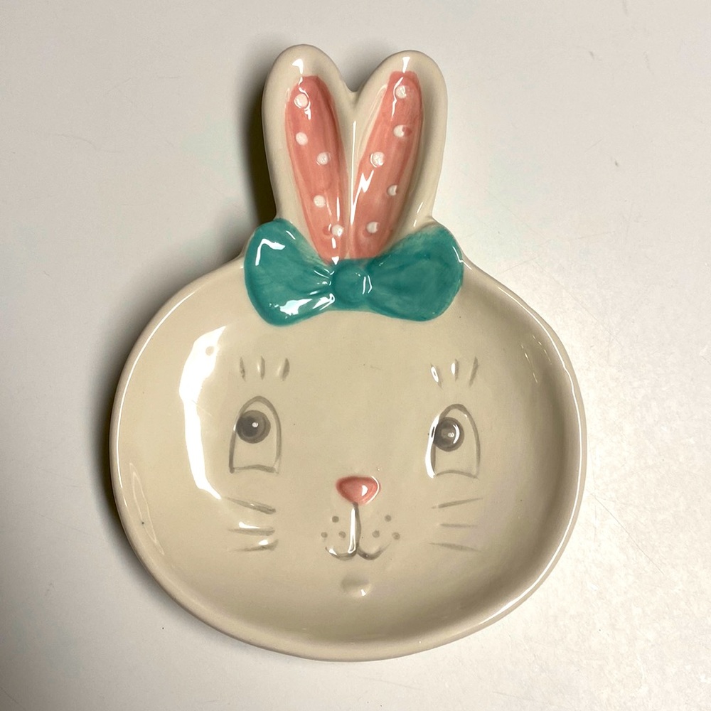 BUNNY PLATE by JOHANNA PARKER-NEW